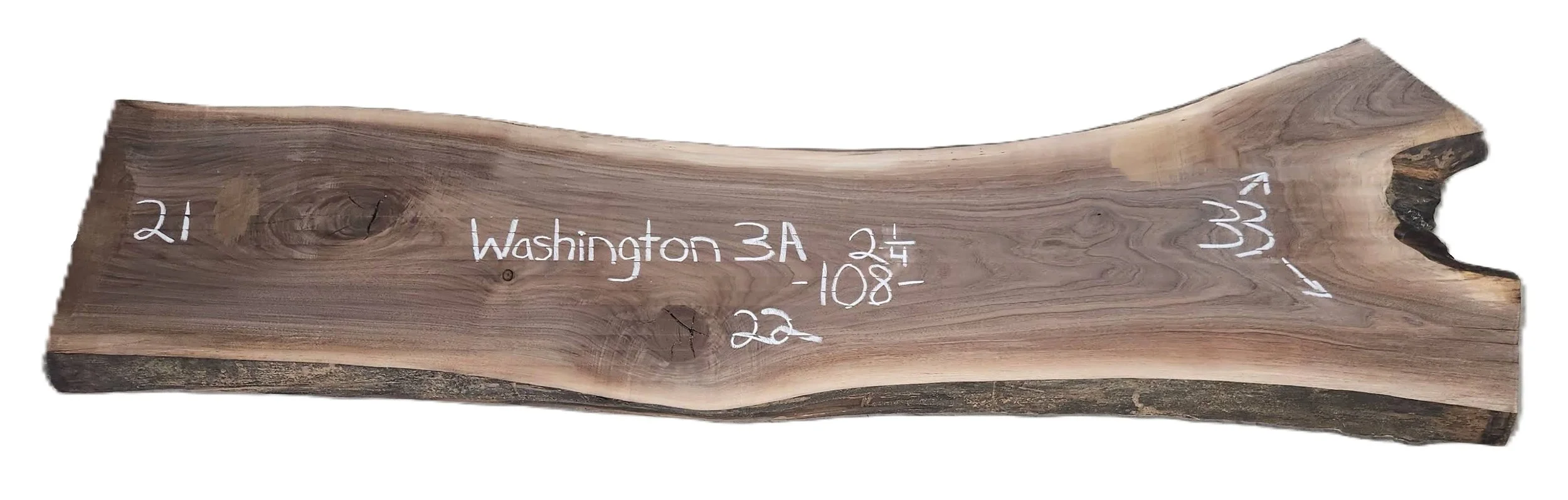 Walnut Slab Washington 3A