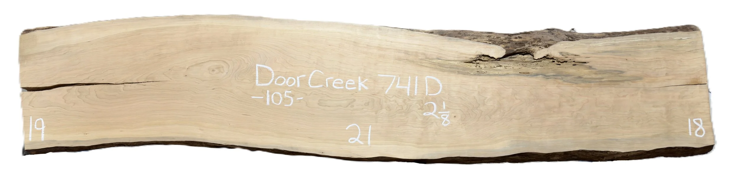Cherry Slab Door Creek 741D
