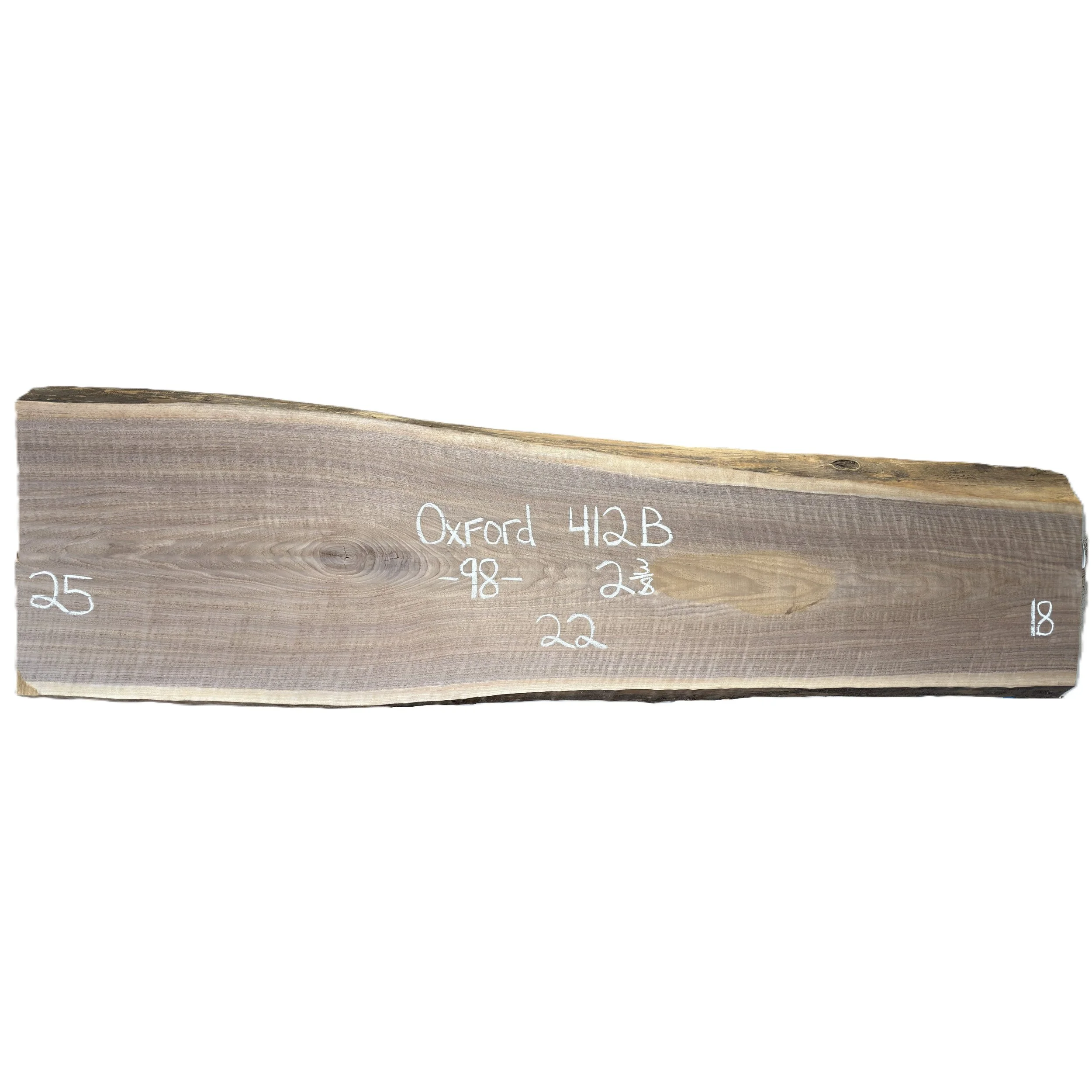 Walnut Slab Oxford 412B