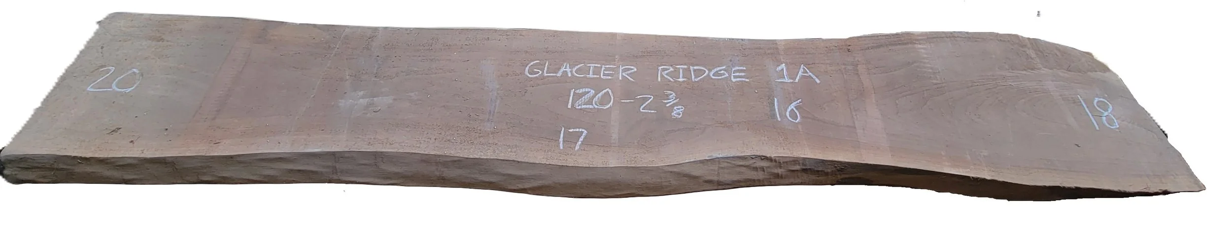 Walnut Slab Glacier Ridge 1A