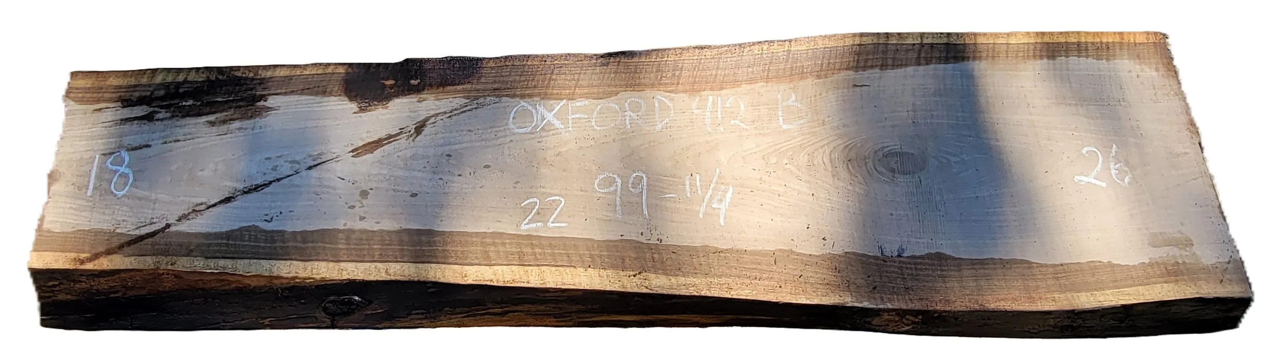 Walnut Slab Oxford 412B