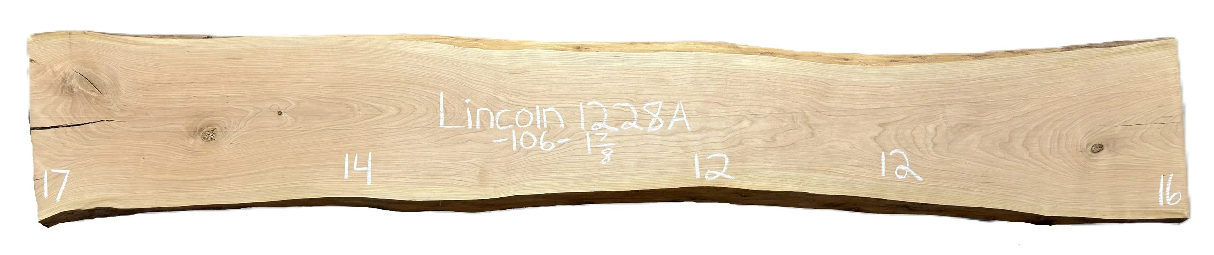 Cherry Slab Lincoln 1228A
