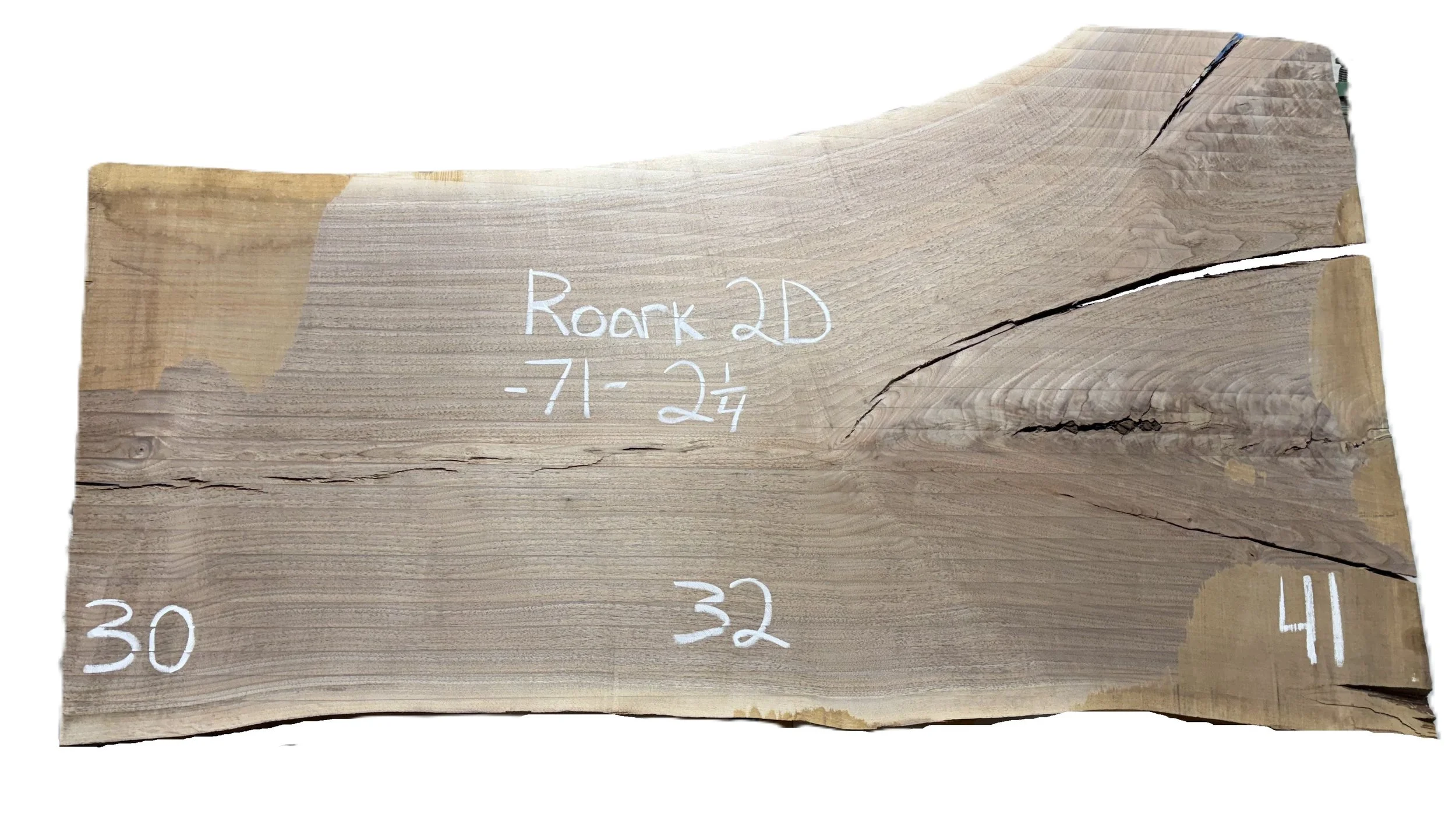 Walnut Slab Roark 2D