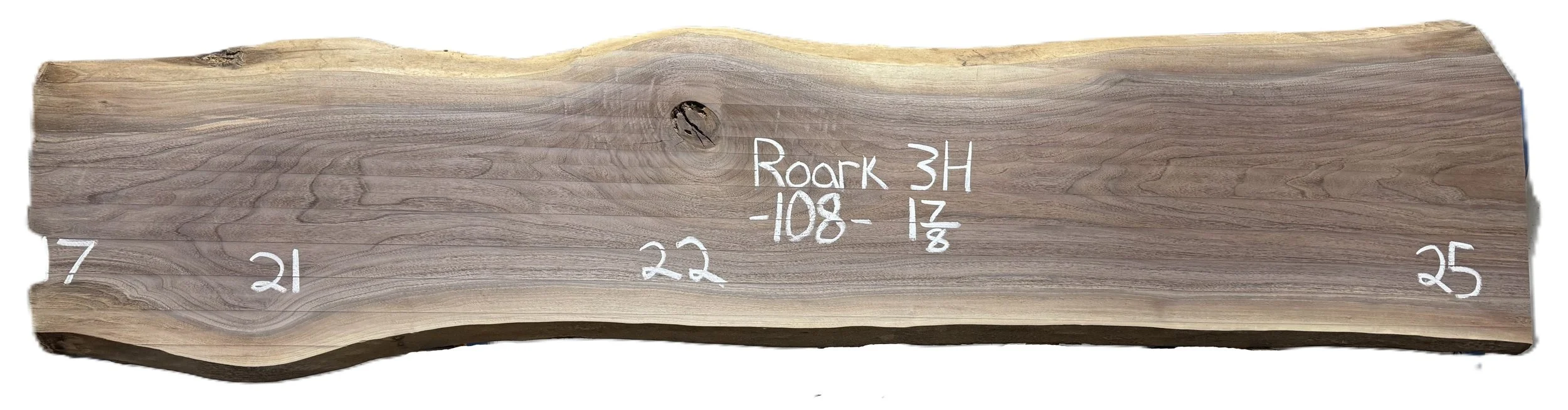 Walnut Slab Roark 3H