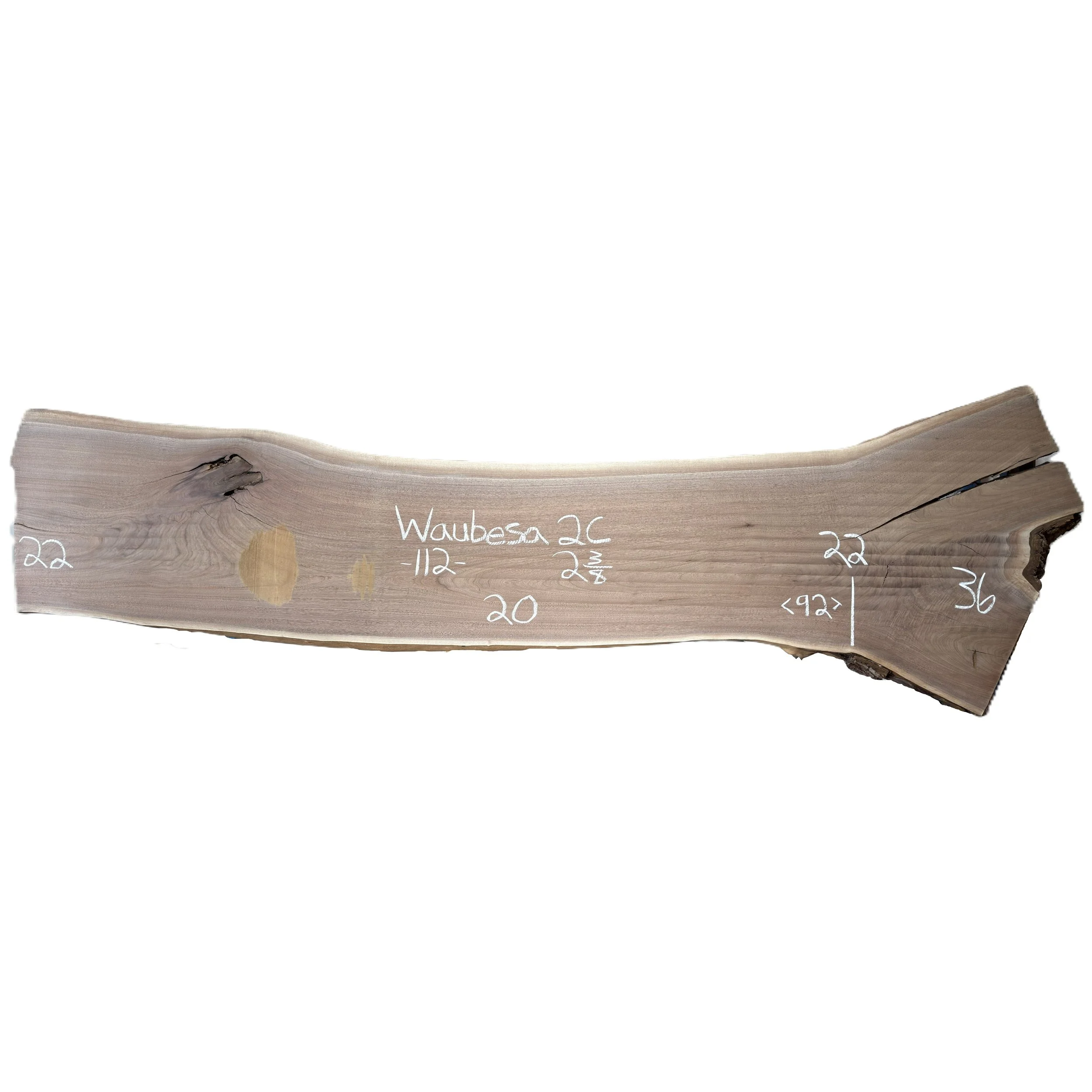 Walnut Slab Waubesa 2C