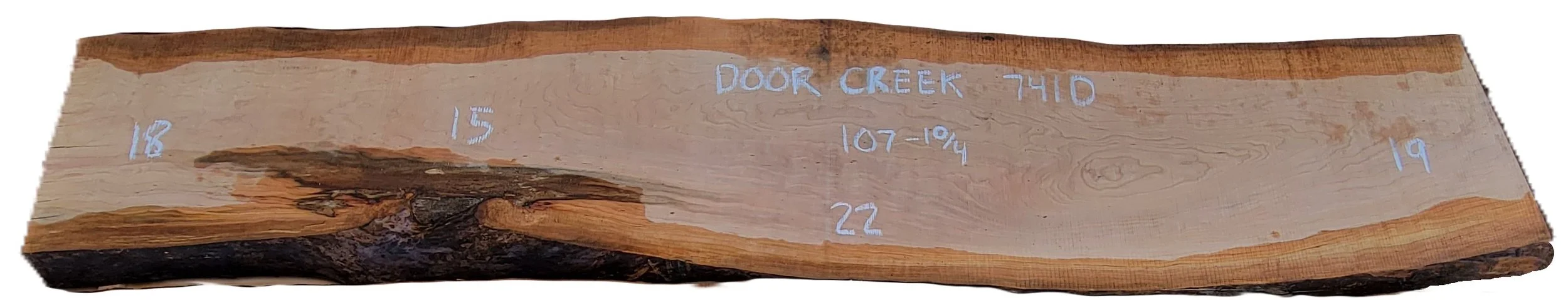 Cherry Slab Door Creek 741D