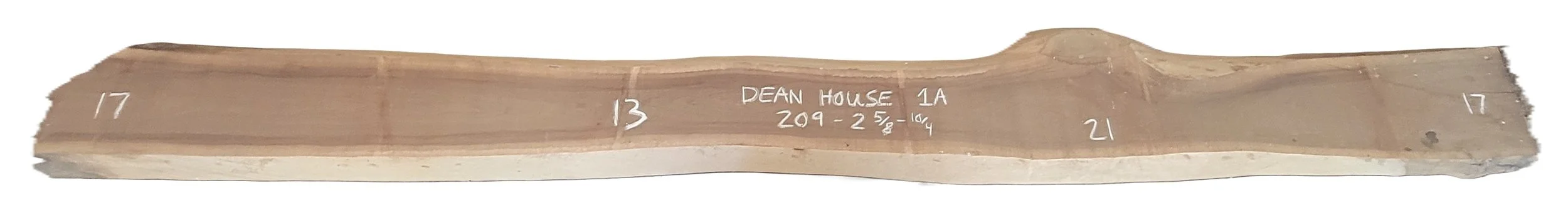 Walnut Slab Dean House 1A