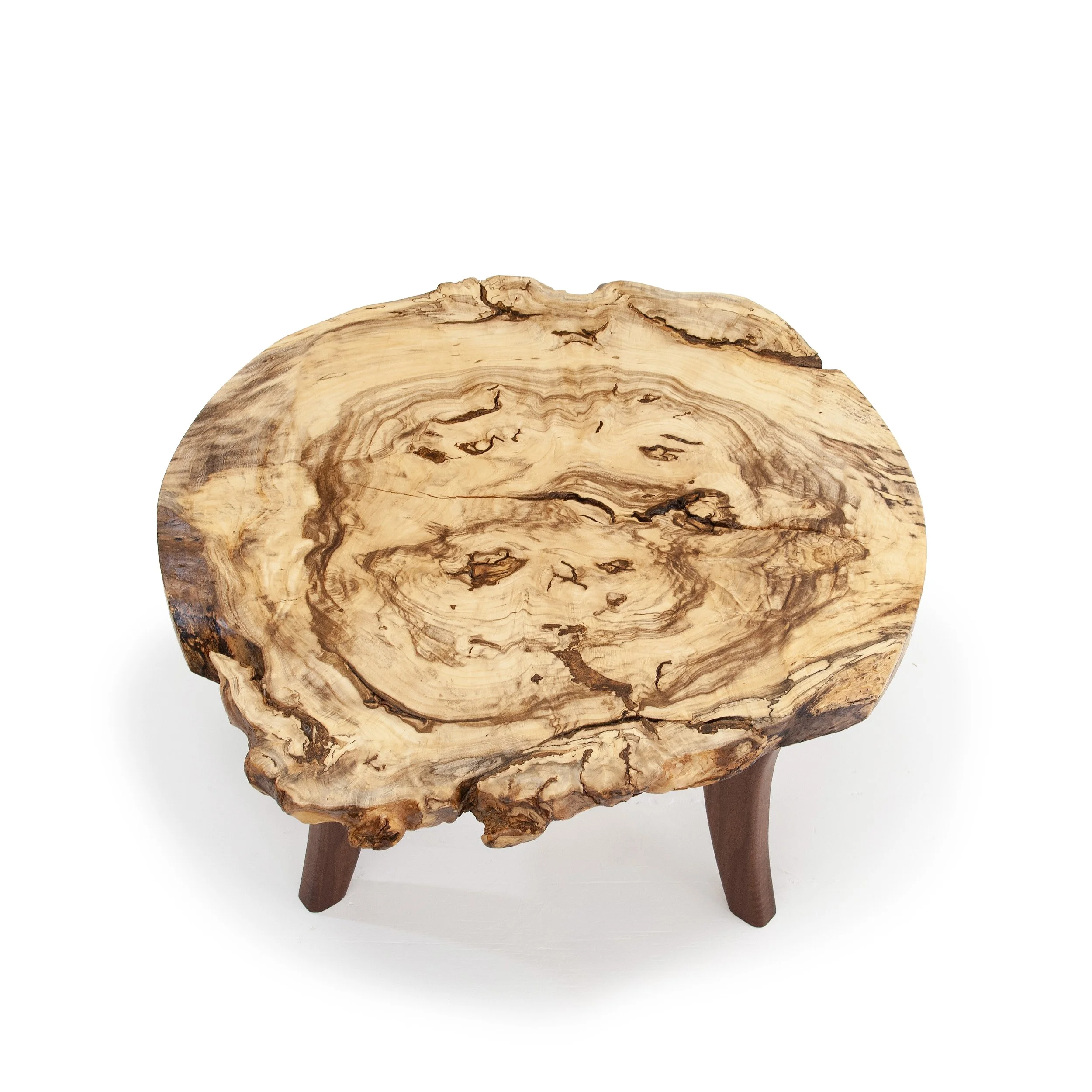Coffee table made with Hackberry burl and Black Walnut legs Table_Elm_0087 copy.jpg
