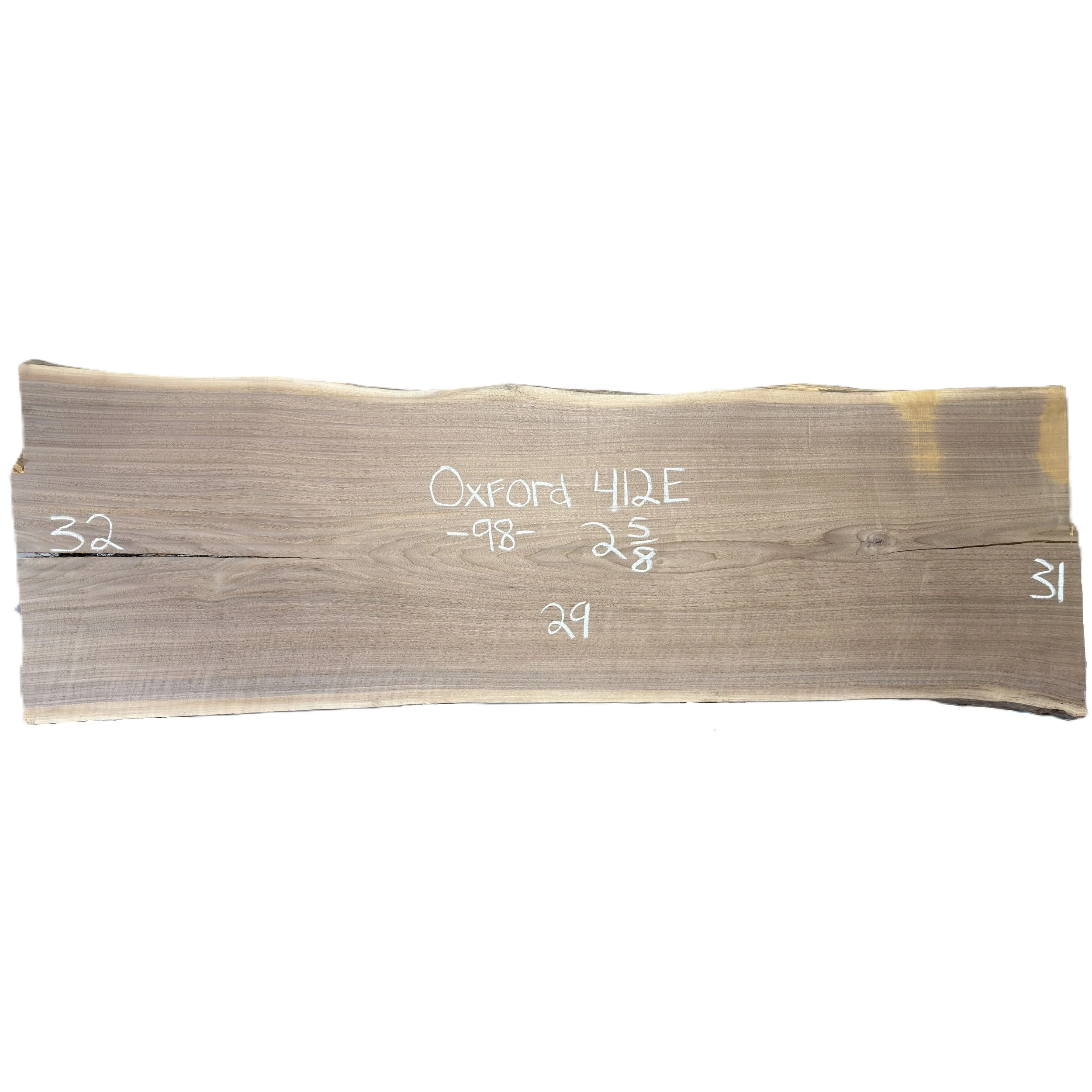 Walnut Slab Oxford 412E