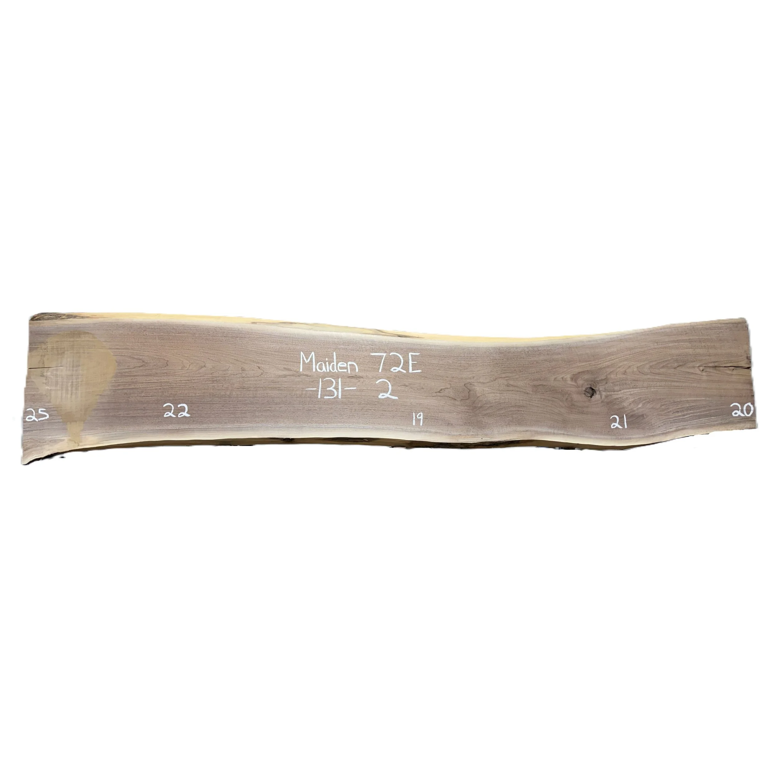 Walnut Slab Maiden 72E