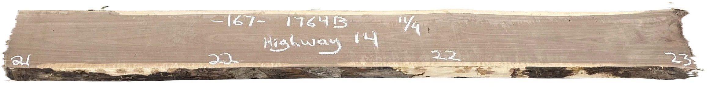 Walnut Slab Highway 14 1764B