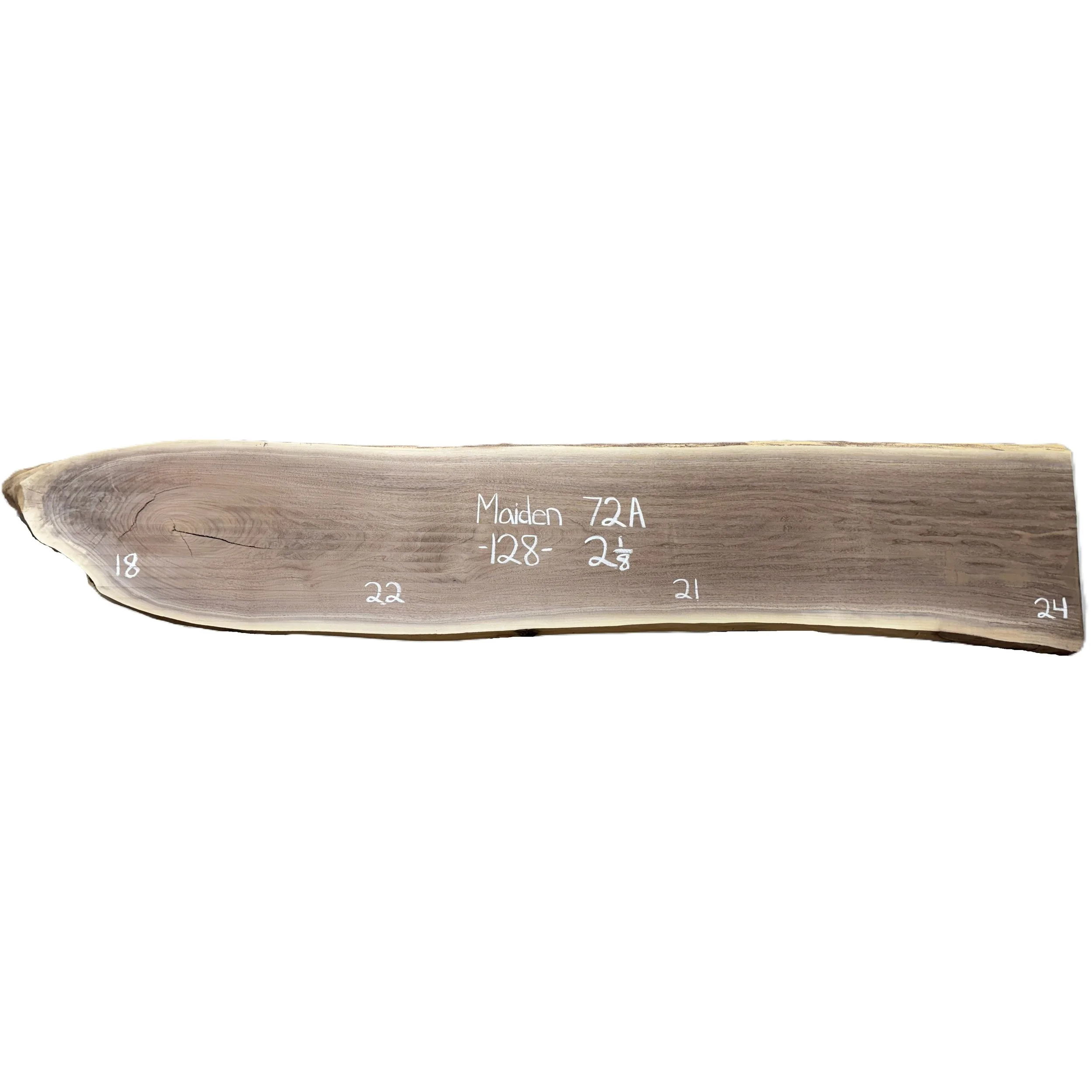 Walnut Slab Maiden 72A