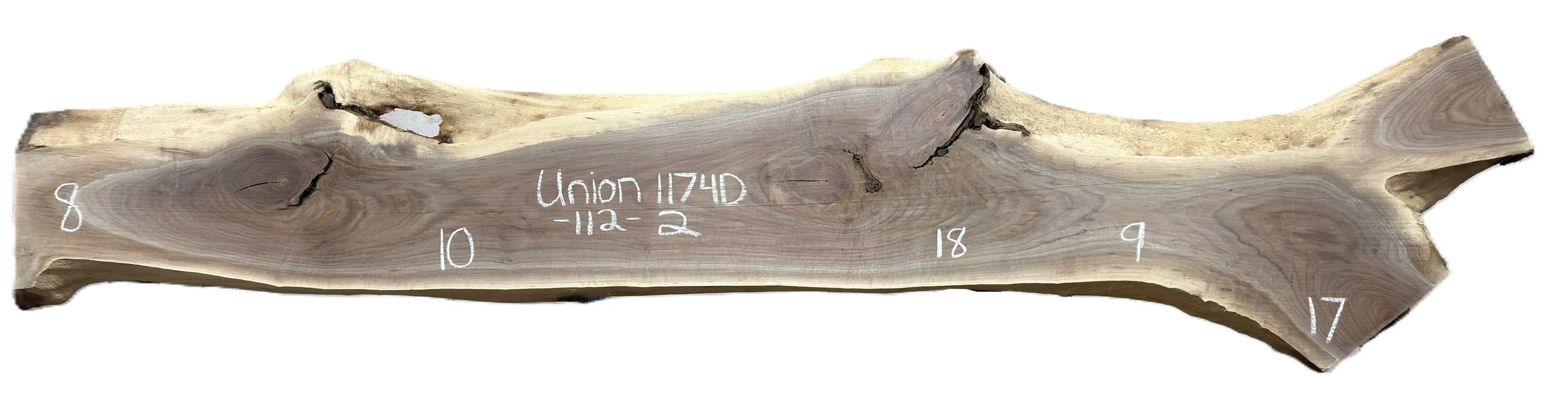Walnut Slab Union 1174D