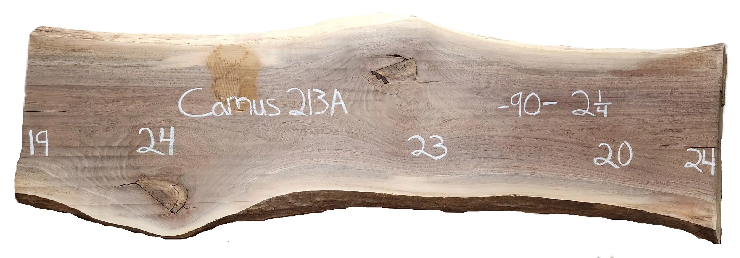 Walnut Slab Camus 213A