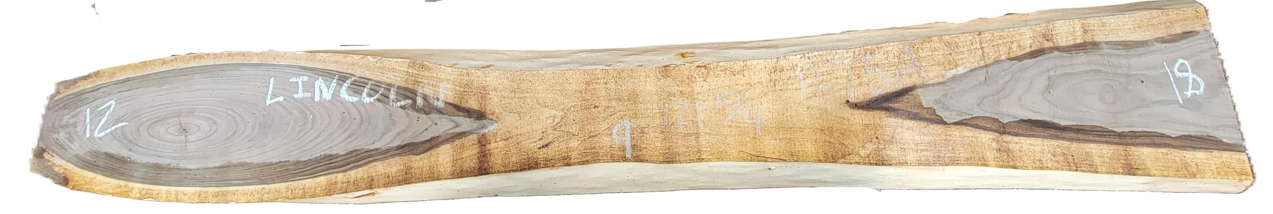 Walnut Slab Lincoln 1225A