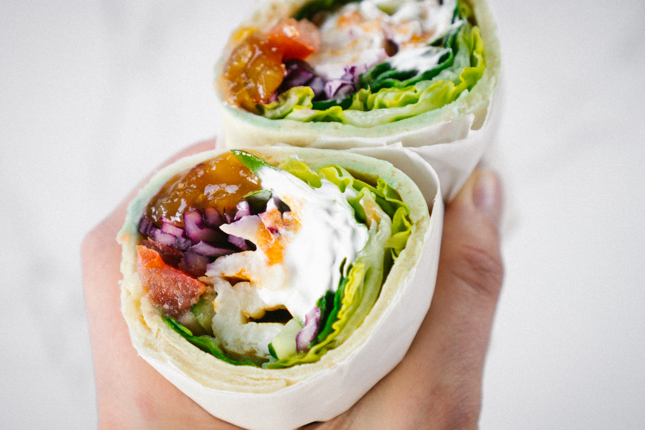 Halloumi Wrap — kitchenJulie