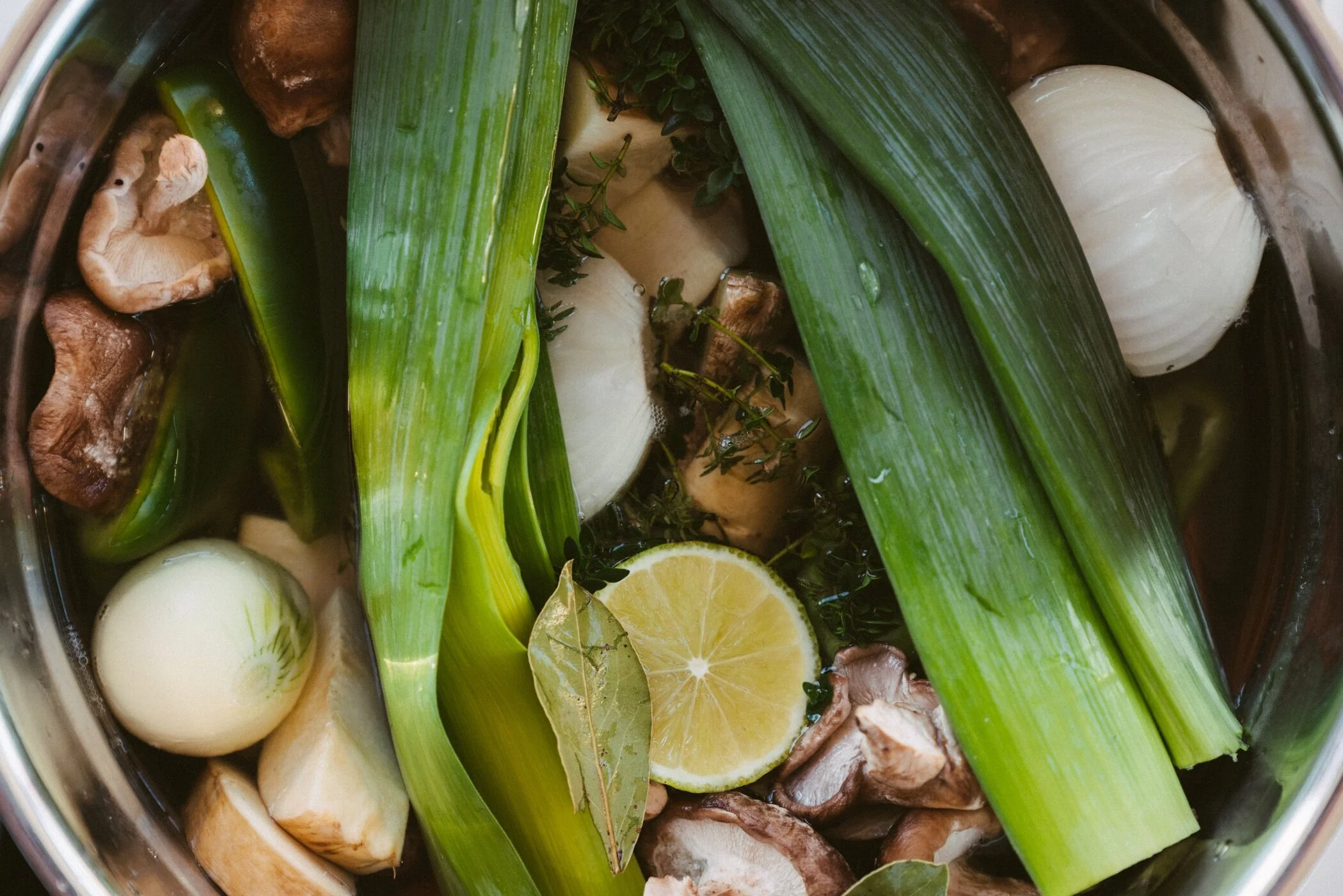 Vegetable Broth And 15minute Soup — kitchenJulie