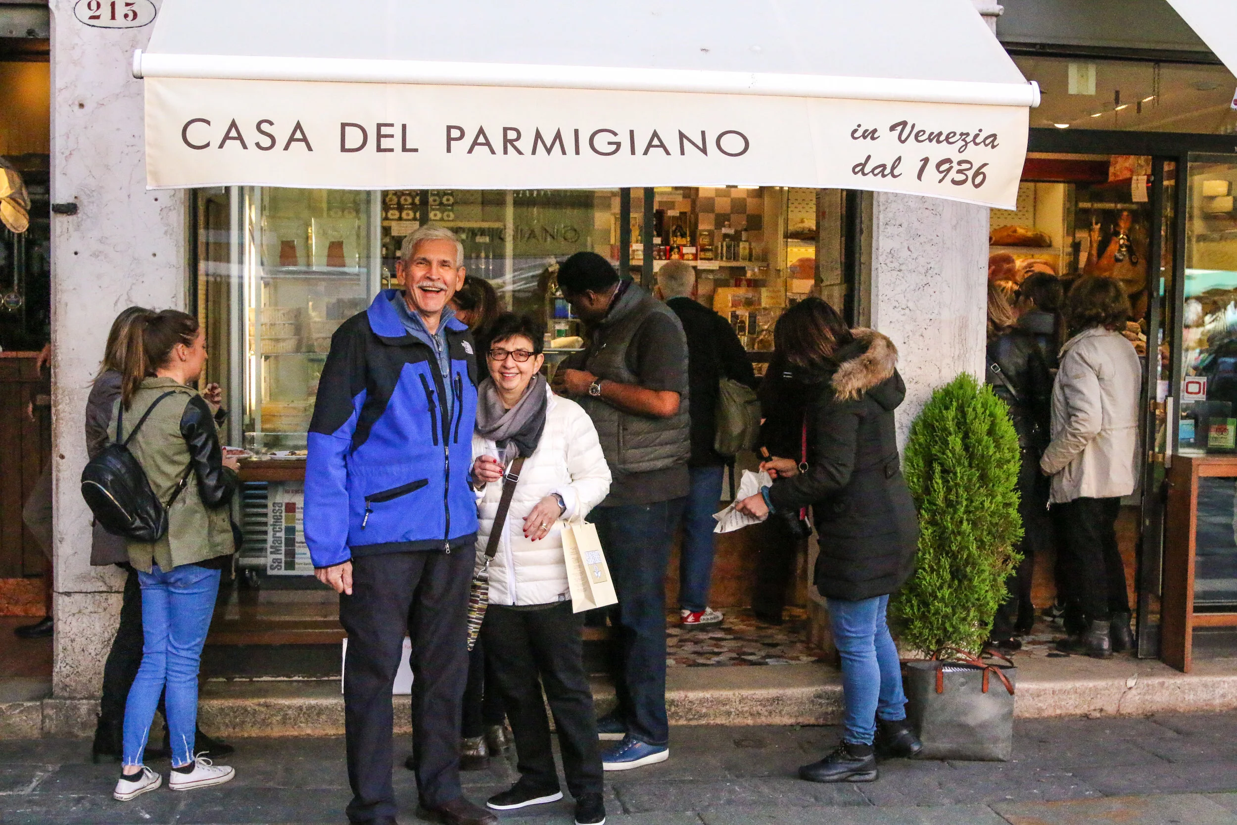 The start of our Venice food tour