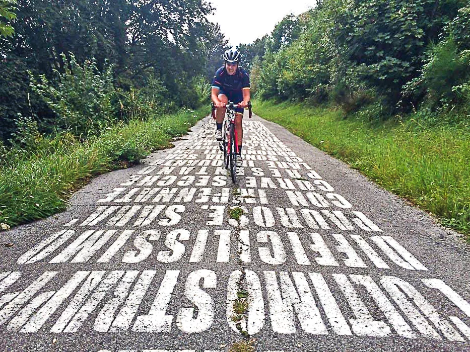 Crushing the Muro di Sormano climb!