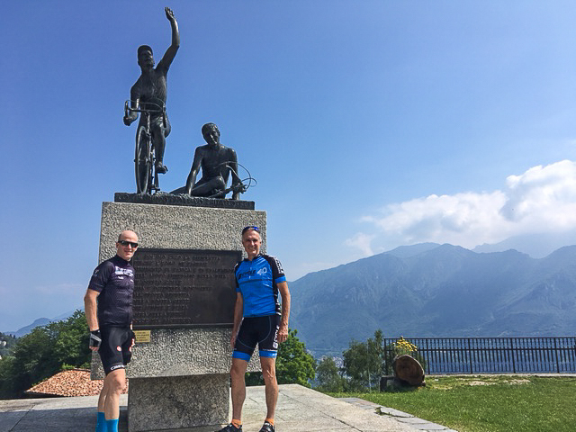 A cyclist's dream at the Ghisallo.