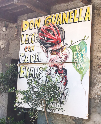 Cadel Evans is a huge supporter of Don Agostino & Casa Don Guanella.