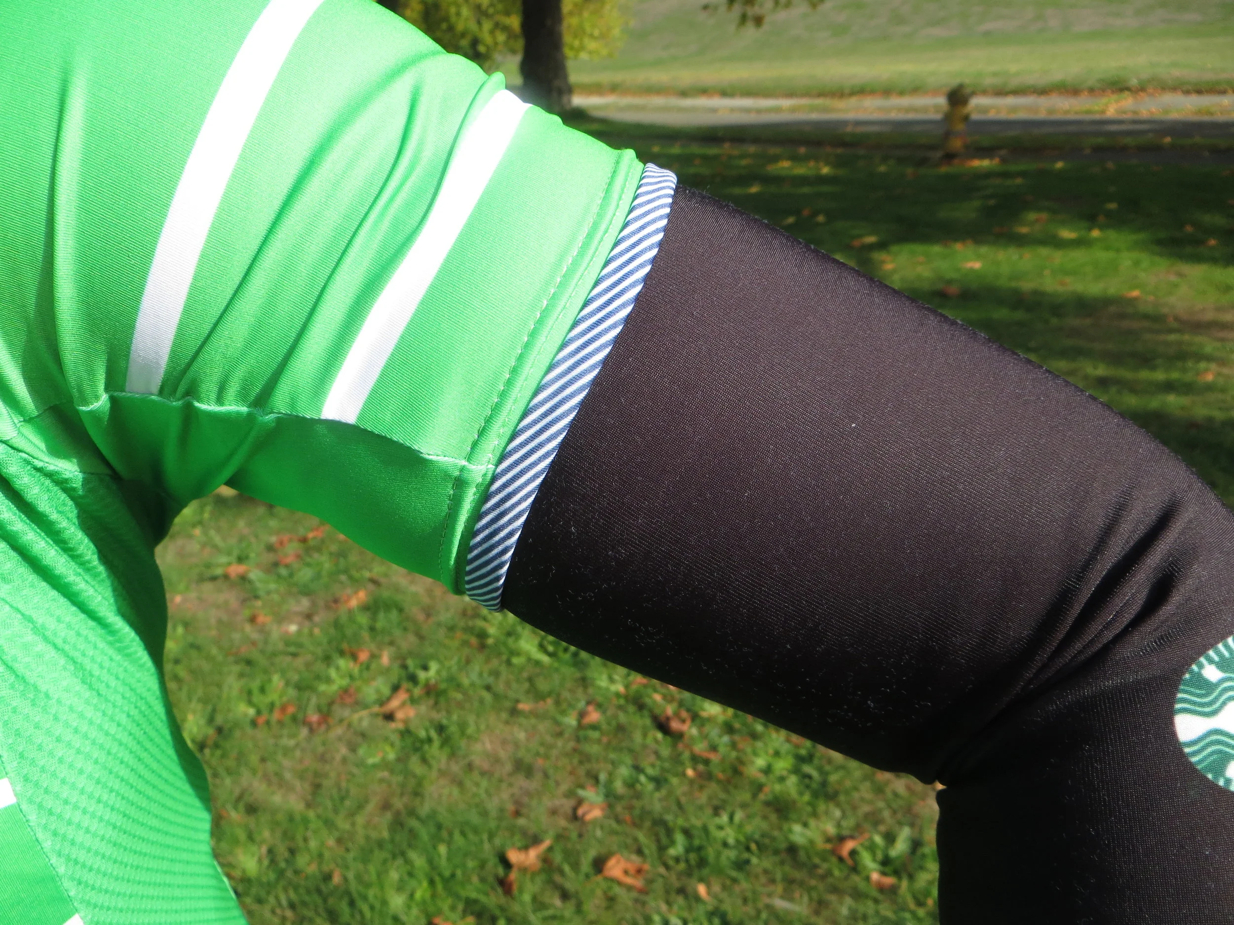 So cute! Love the detail on the sleeve trim.