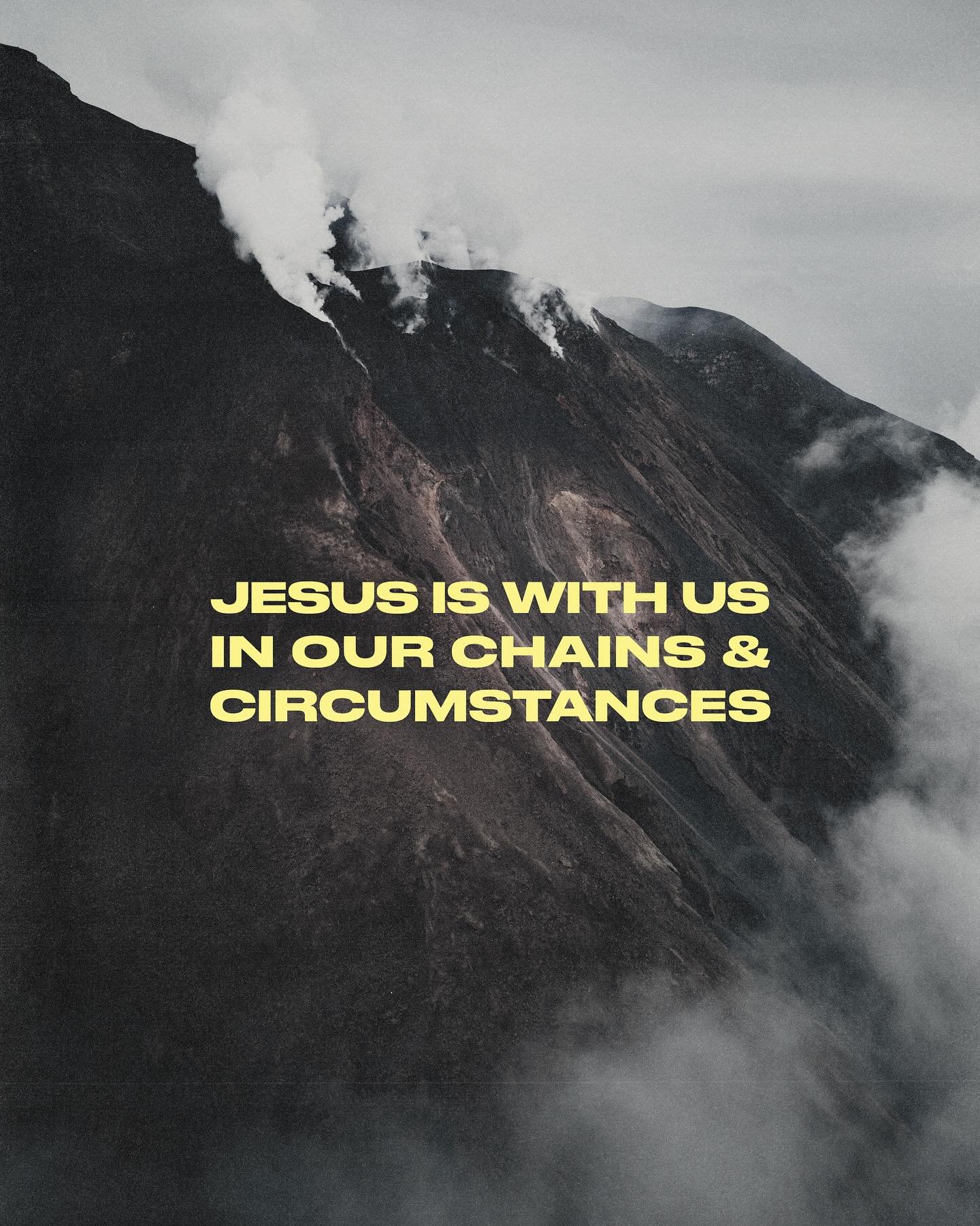 You are not alone. 

It might feel like it at times, but Jesus is with you in your chains and circumstances, and He can use your hardships for your good and His glory.

Draw close to Him. Pull from His power and let Him sustain you. You&rsquo;ve been