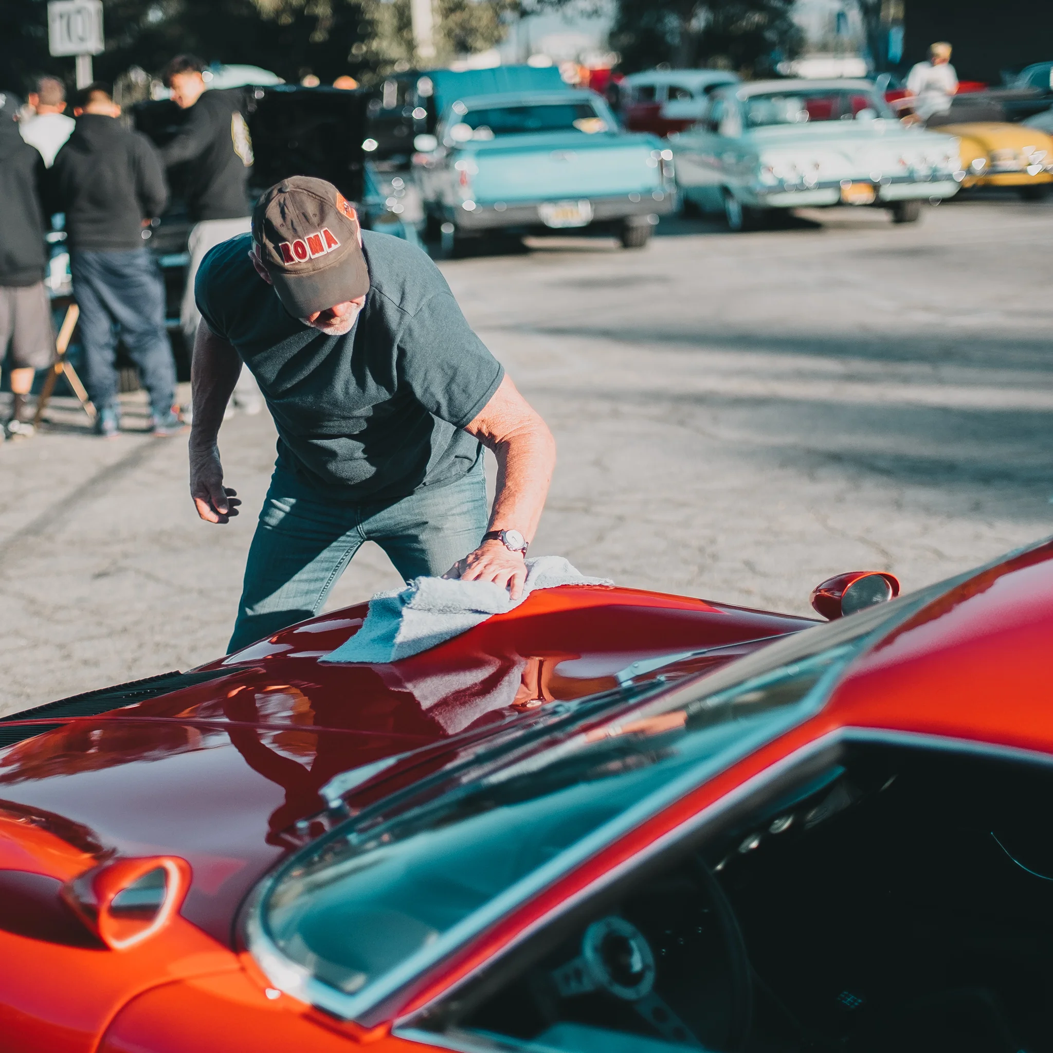 cleaning red lamborghini miura.jpg