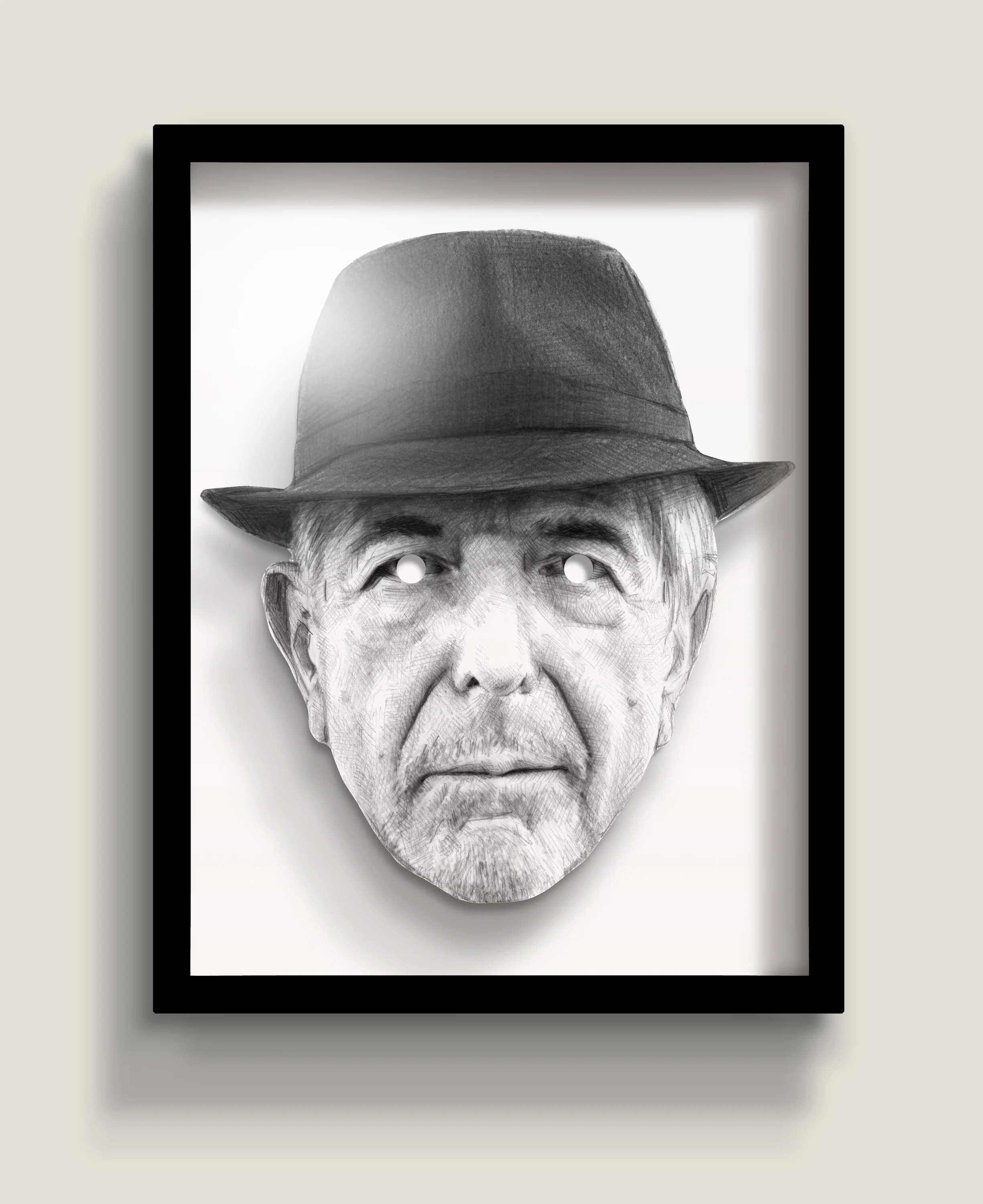 Signed, limited edition, deep box framed print. 335x438mm Contact for information on the original hand drawn, framed image. 