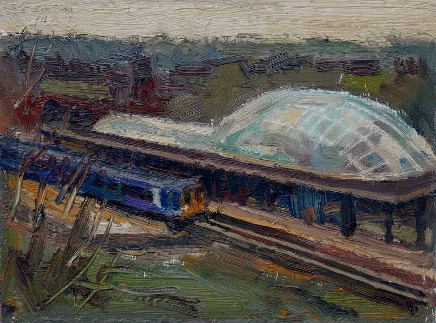 Station form Cicerly Road