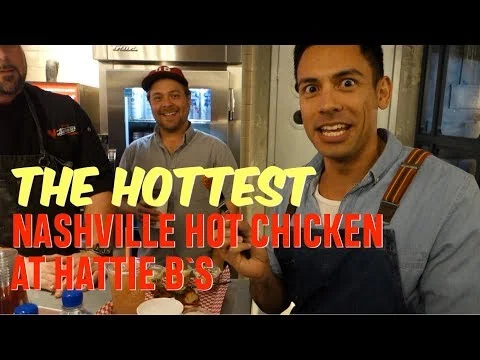 THE HOTTEST NASHVILLE HOT CHICKEN AT HATTIE B'S