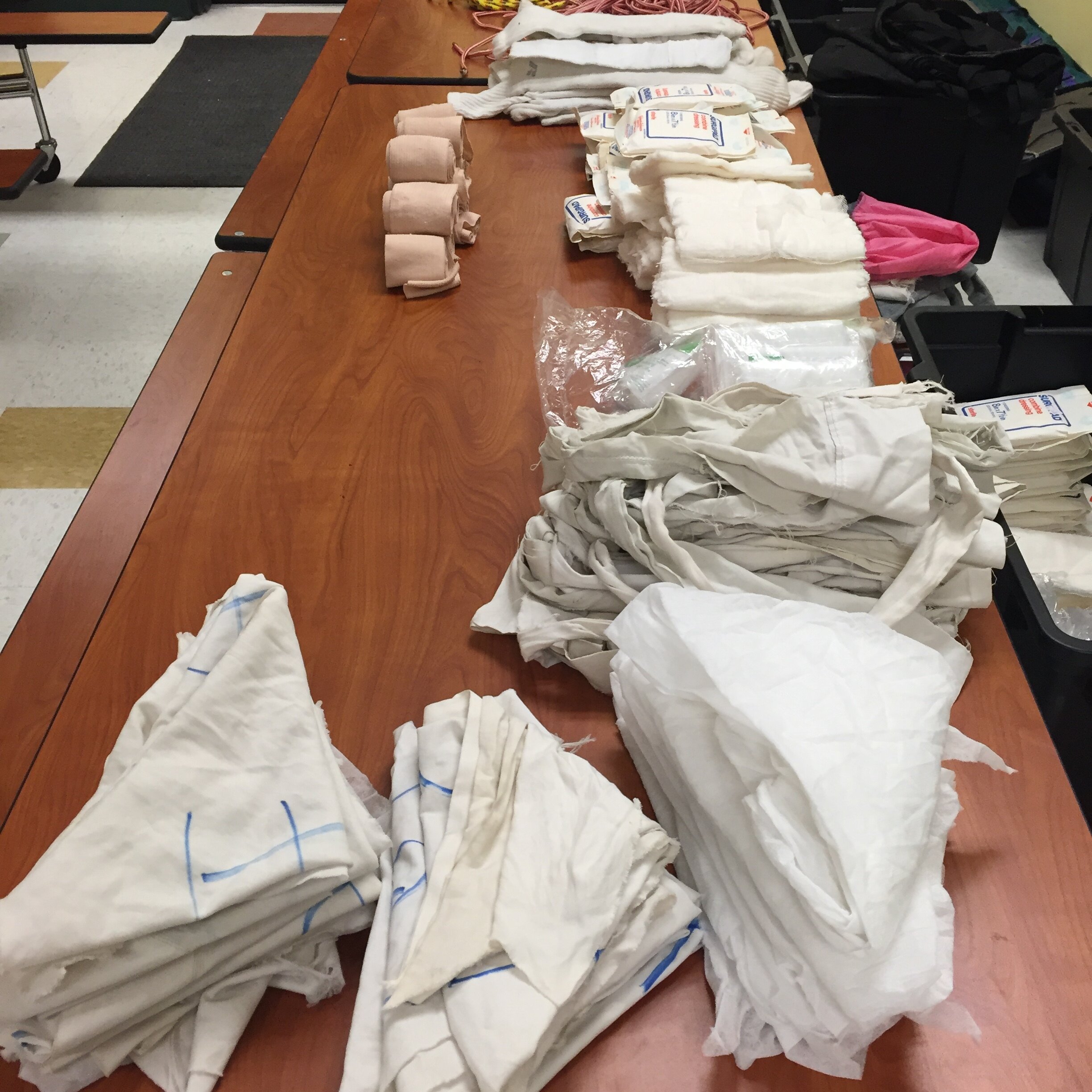 Supplies for Wilderness First Aid