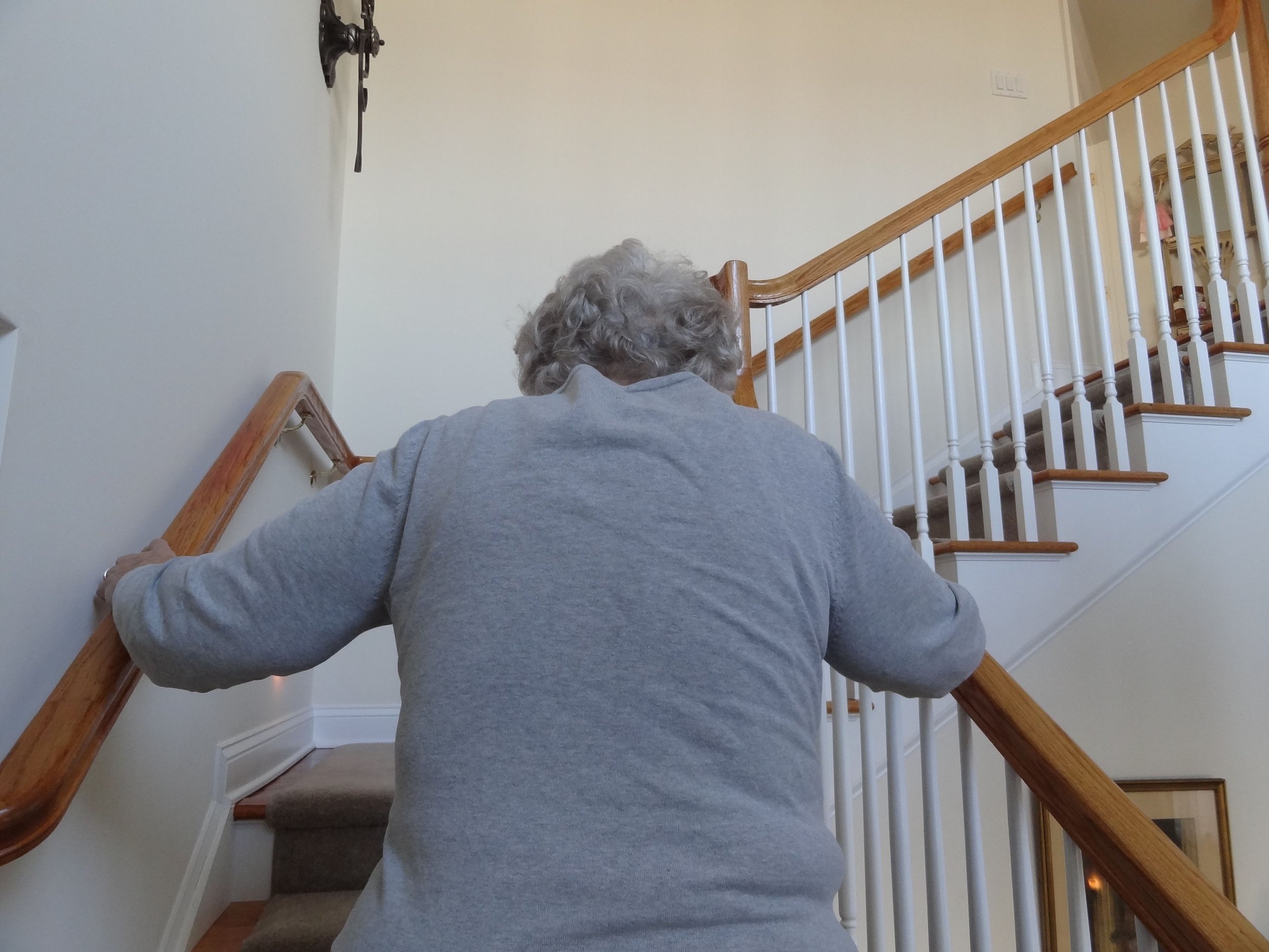 Mother, going up stairs.jpg