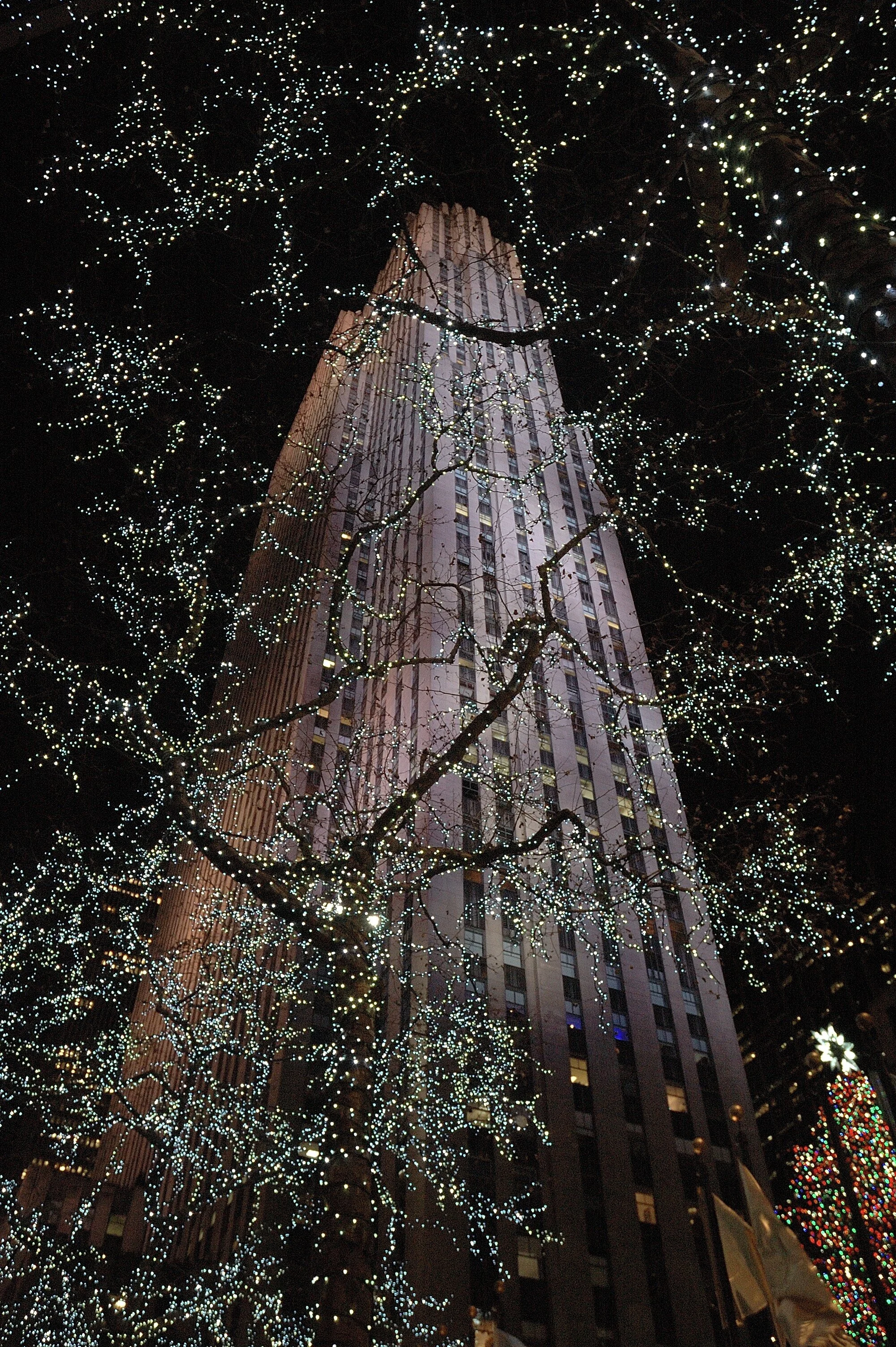 christmas at rockafeller center