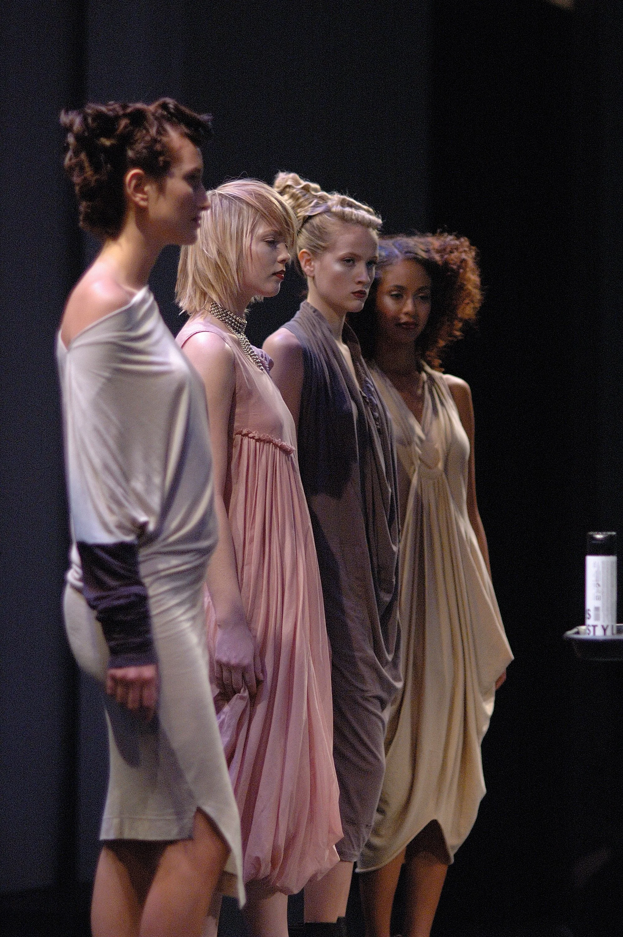 line up - shu uemura hair and fashion show