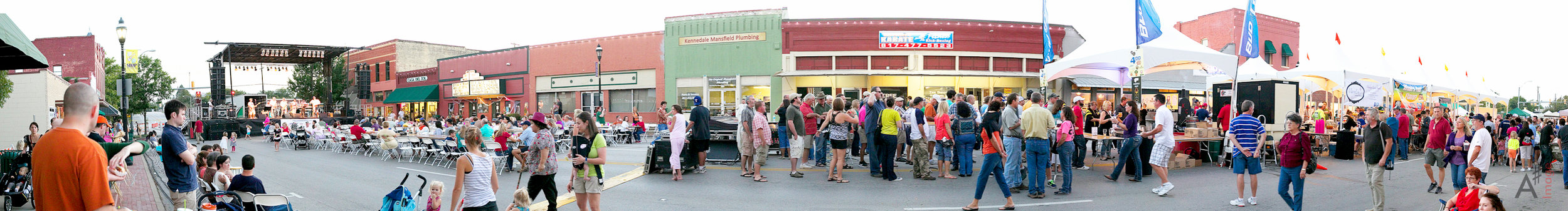 The Mansfield Music & Arts Festival plus Wurstfest