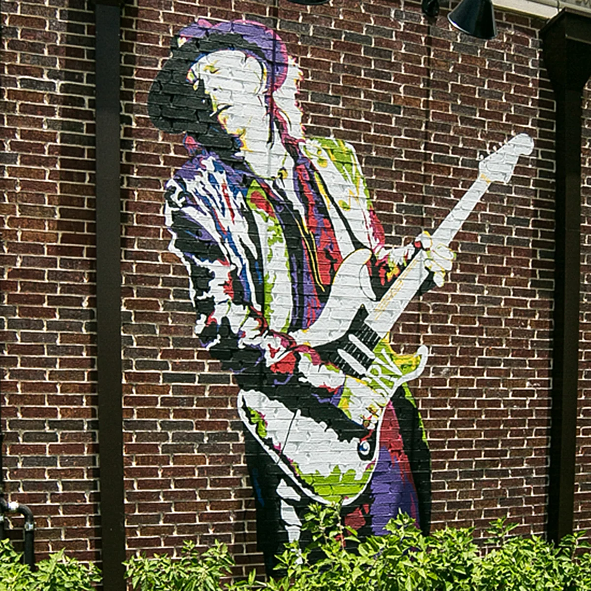 Stevie Ray mural
