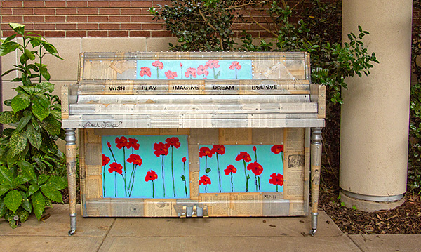 "Remembrance" - an 88 Painted Piano project.