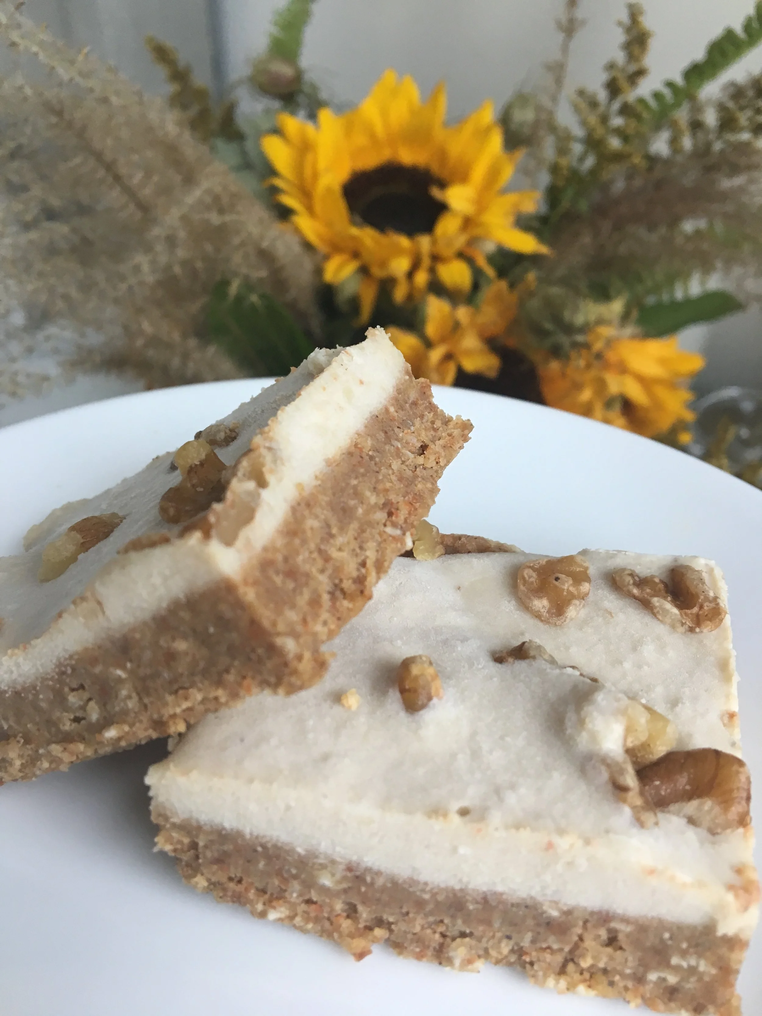 Raw Chaga Carrot Cake (Perfect for Thanksgiving!) 