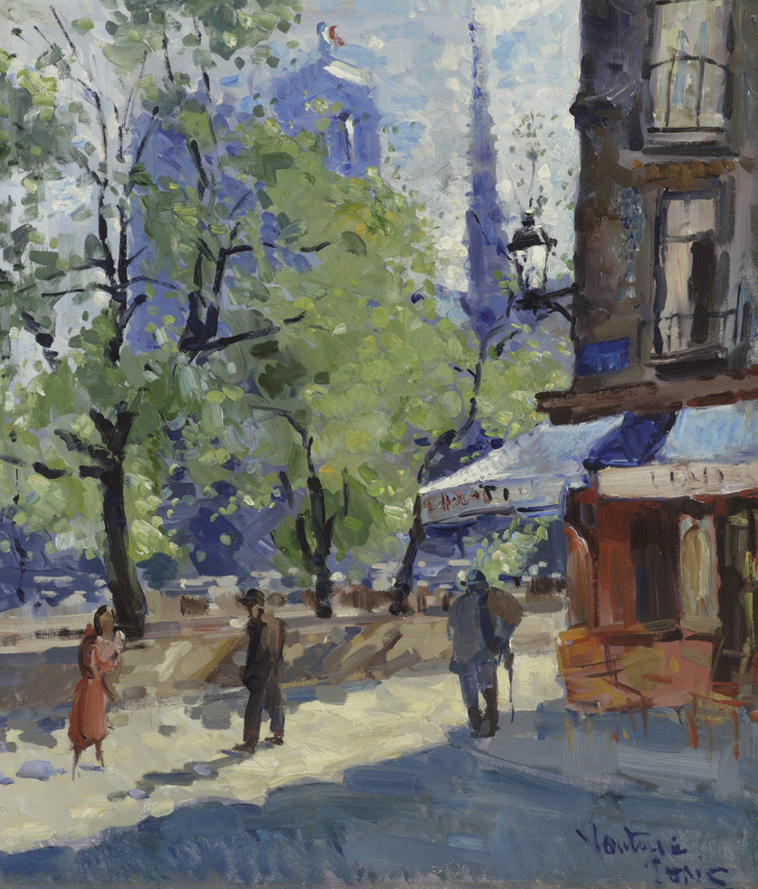 Mogens Vantore (Danish 1895-1977) 'Parisian View'