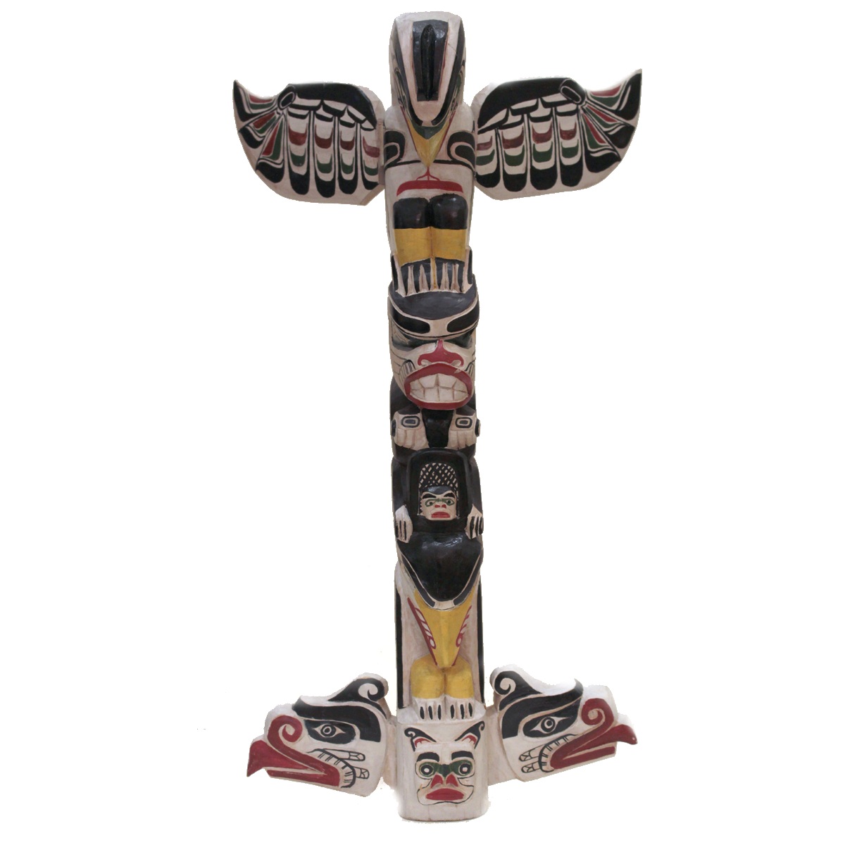 John Edward Neel (Ted Jr.)  (Kwakwaka'wakw (Kwakiutl), Totem Pole