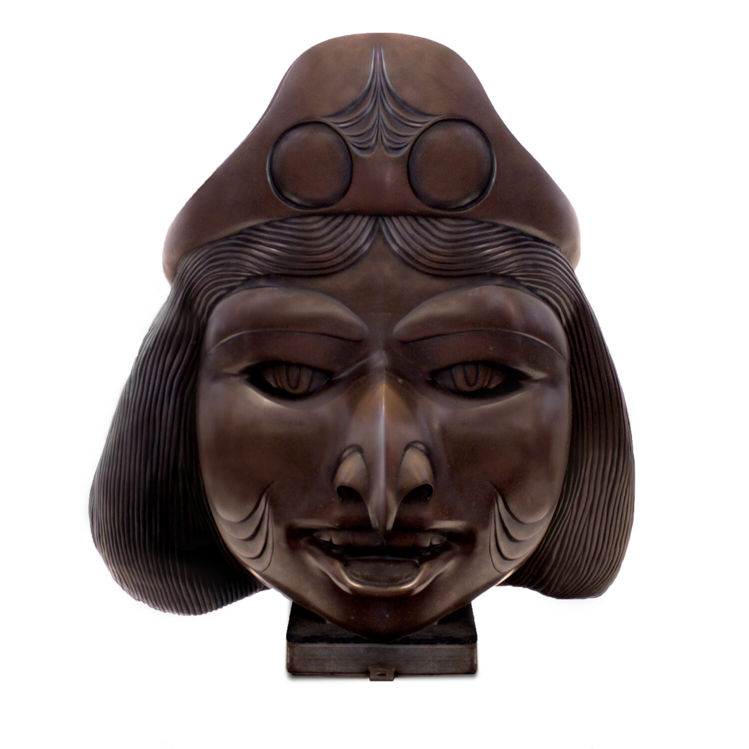 William (Bill) Ronald Reid (Canadian 1920-1998) ‘Dogfish Woman Bronze from The Spirit of Haida Gwaii’