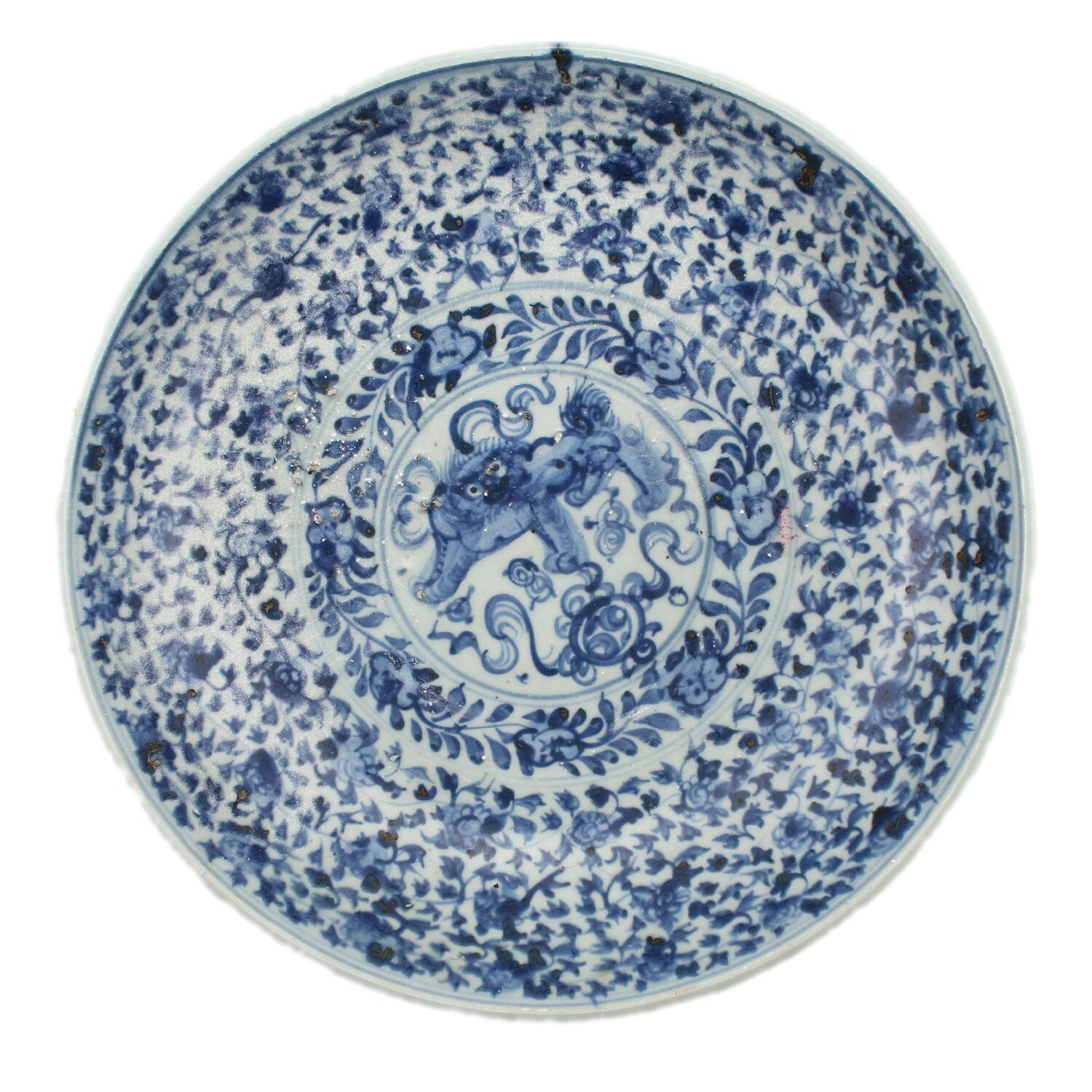 Ming Chinese Export Charger, 17th Century