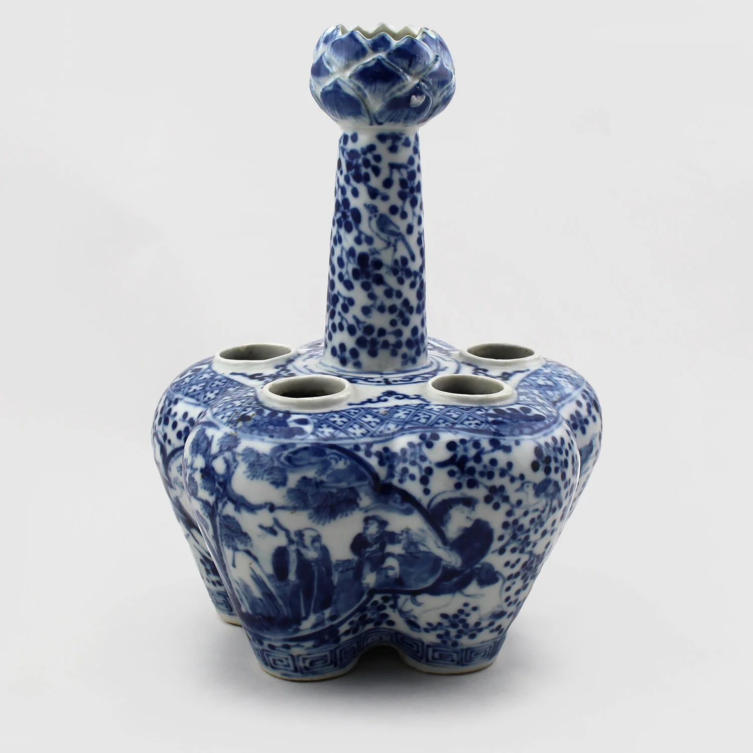 Chinese Blue and White Tulip Vase SOLD Vancouver, Canada — Uno