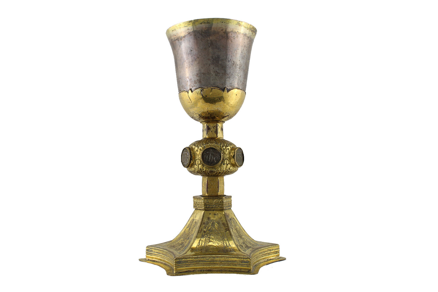 Silver Gilt Church Chalice, Circa 1620