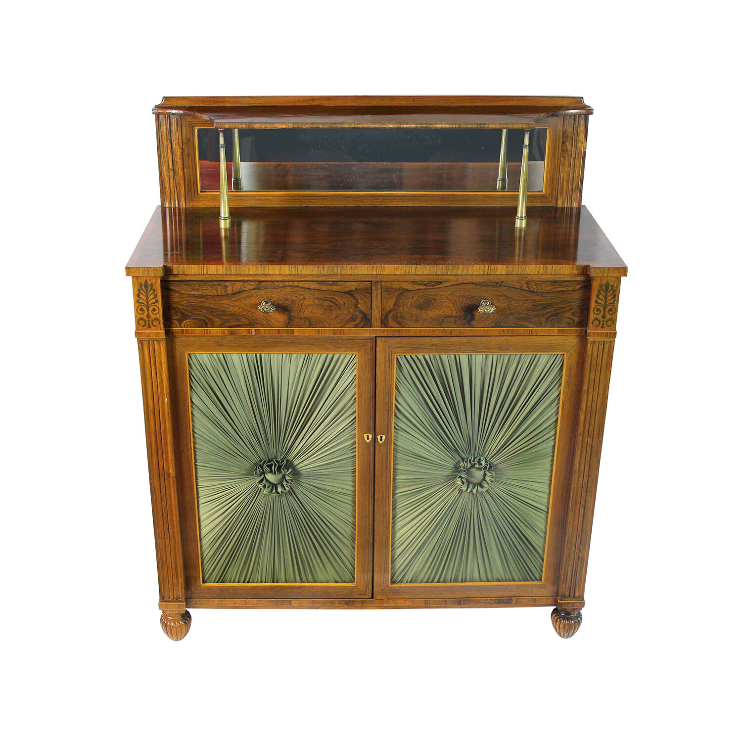 Rosewood Chiffonier Sideboard, English, Late 19th Century