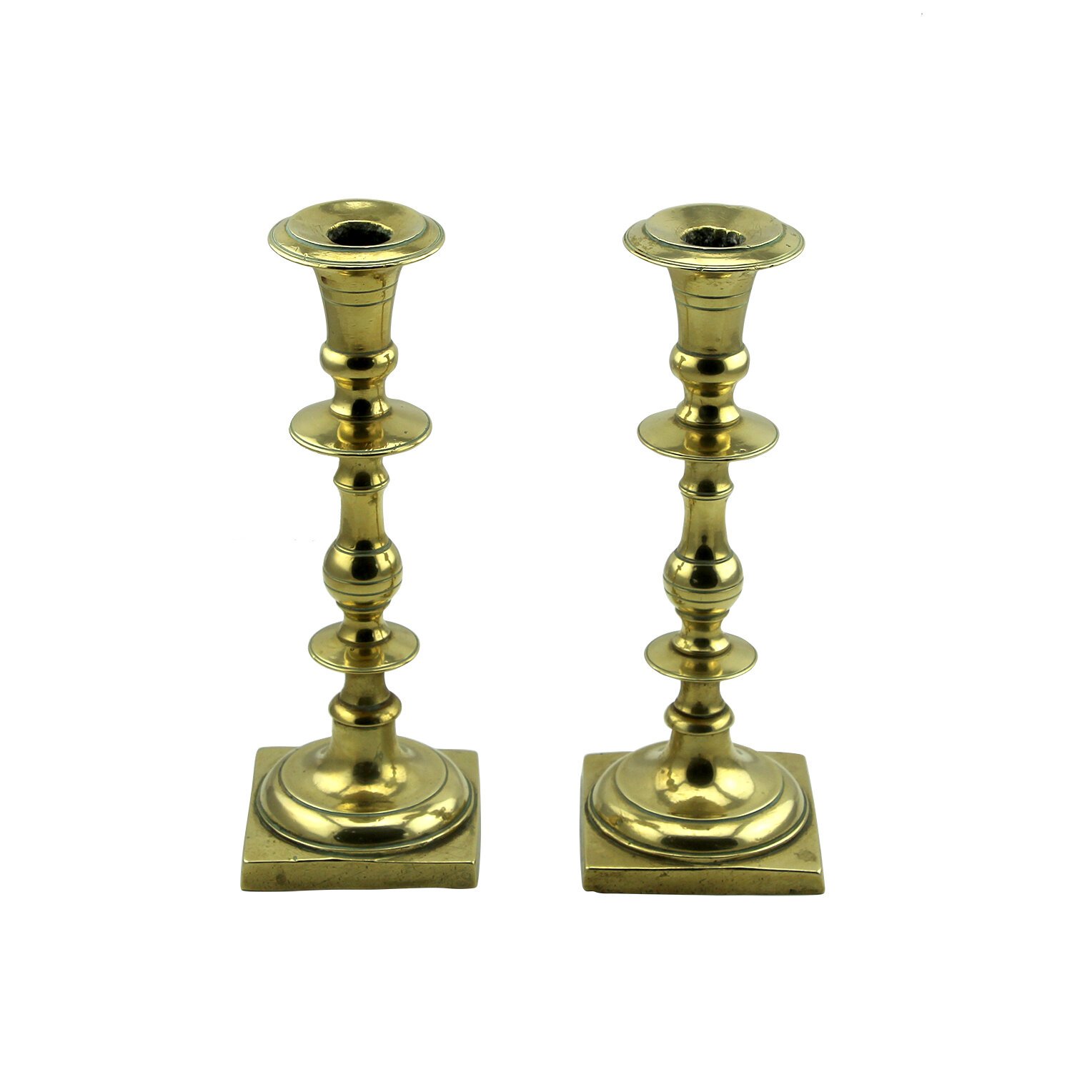 Chamber Candlestick Bedroom Candlestick Large Candlestick Brass Candleholder Candle Plate Brass Candlestick Solid Brass Vintage Brass