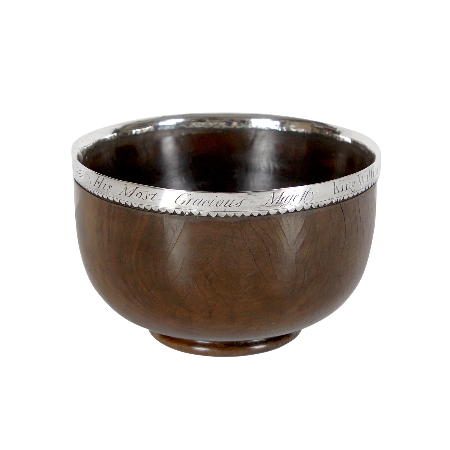 Lignum Vitae Treen Bowl, 17th Century