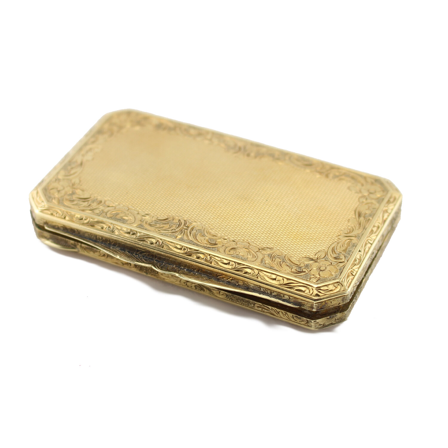 European Gold Snuff Box, Around 1900