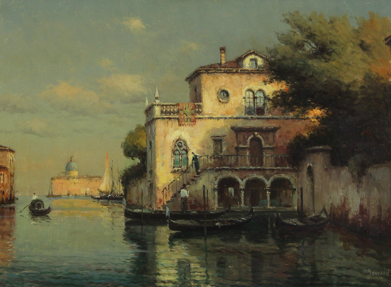 Antoine Bouvard (French 1913-1972) 'Venice'